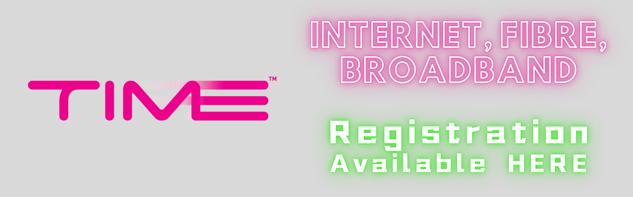 TIME internet, fibre and broadband registration availability