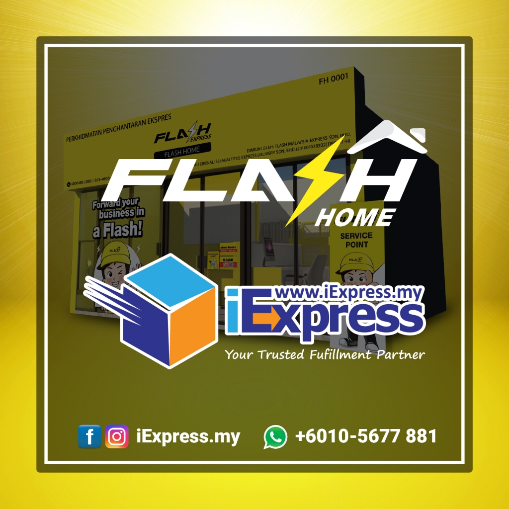 Flash Express Service Now Available at Selected iExpress *Outlet